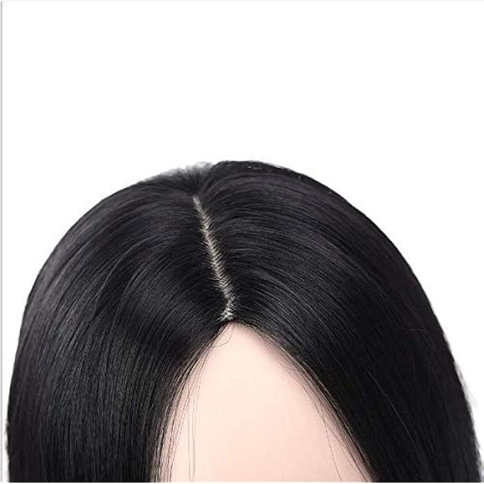 DILLARDS 39Cm The European And American Wig With Short Straight Hair Black Mid Length Wigs For Girls - Image 2